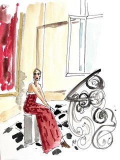 Lauren en Balenciaga. De la serie Moda