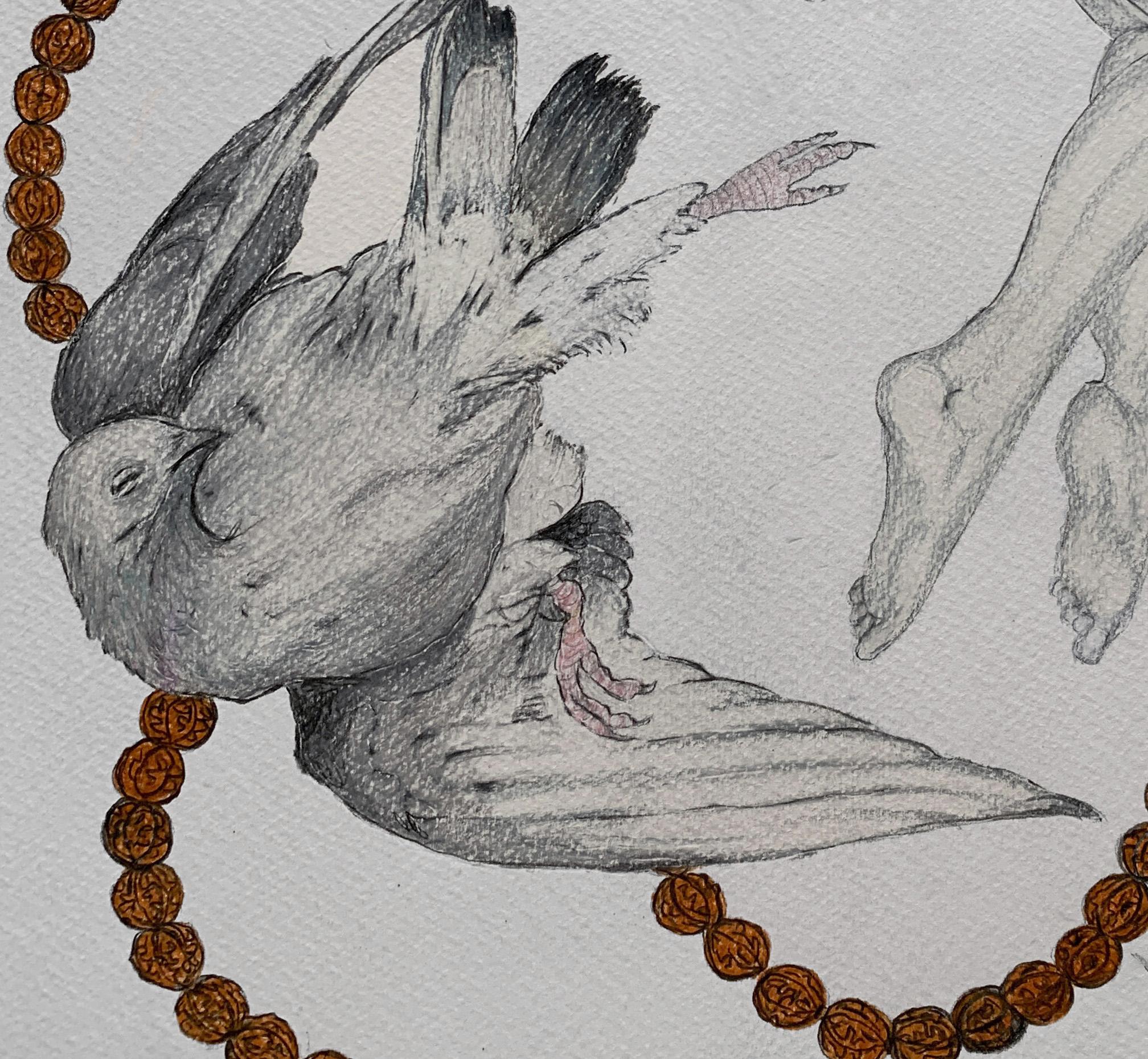 Set of 2 Drawings. From the covid diaries series For Sale 3