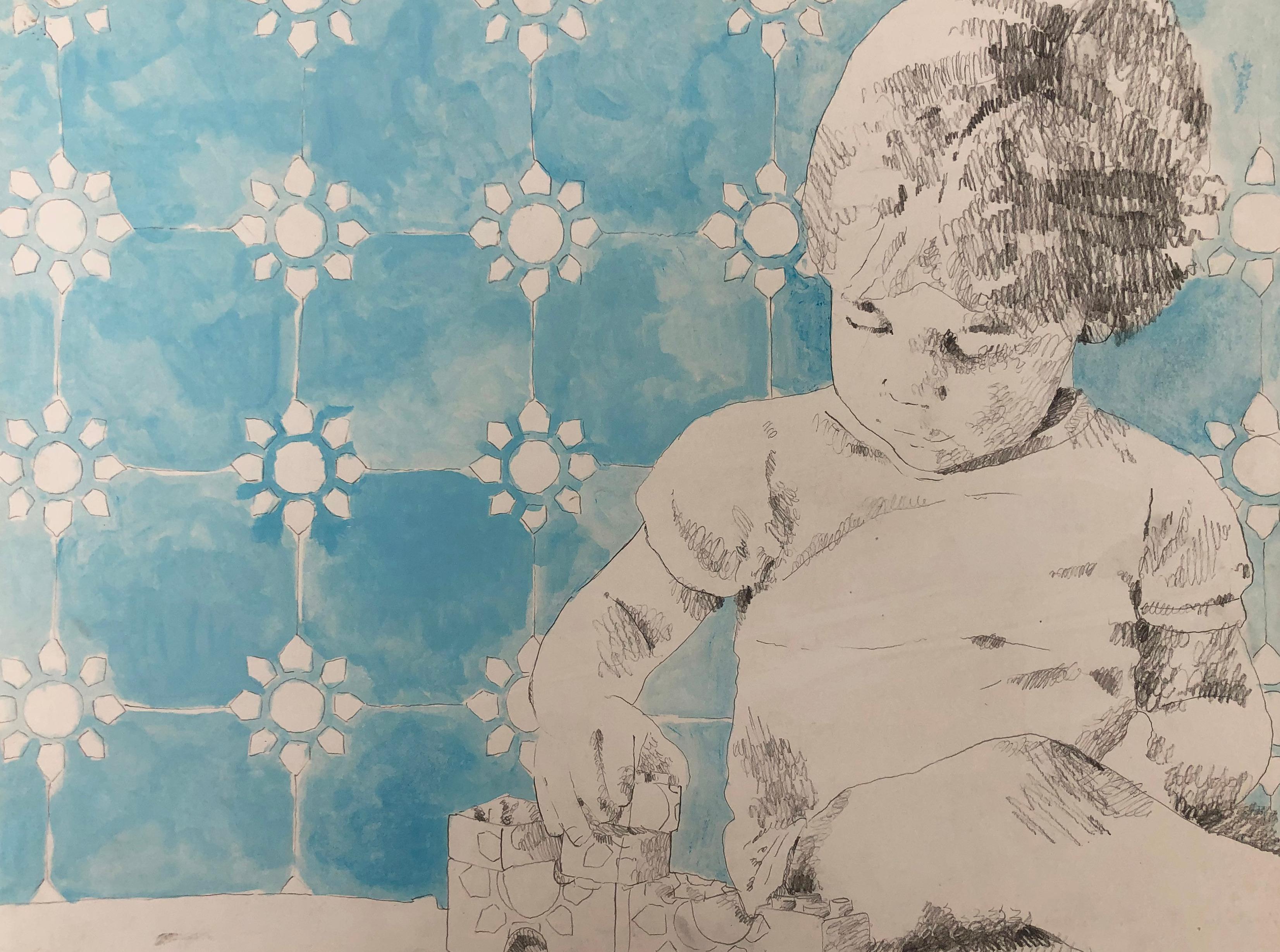 Posdata Admiración and Apreciación, Diptych. From the Posdata series - Contemporary Art by Iván Castiblanco