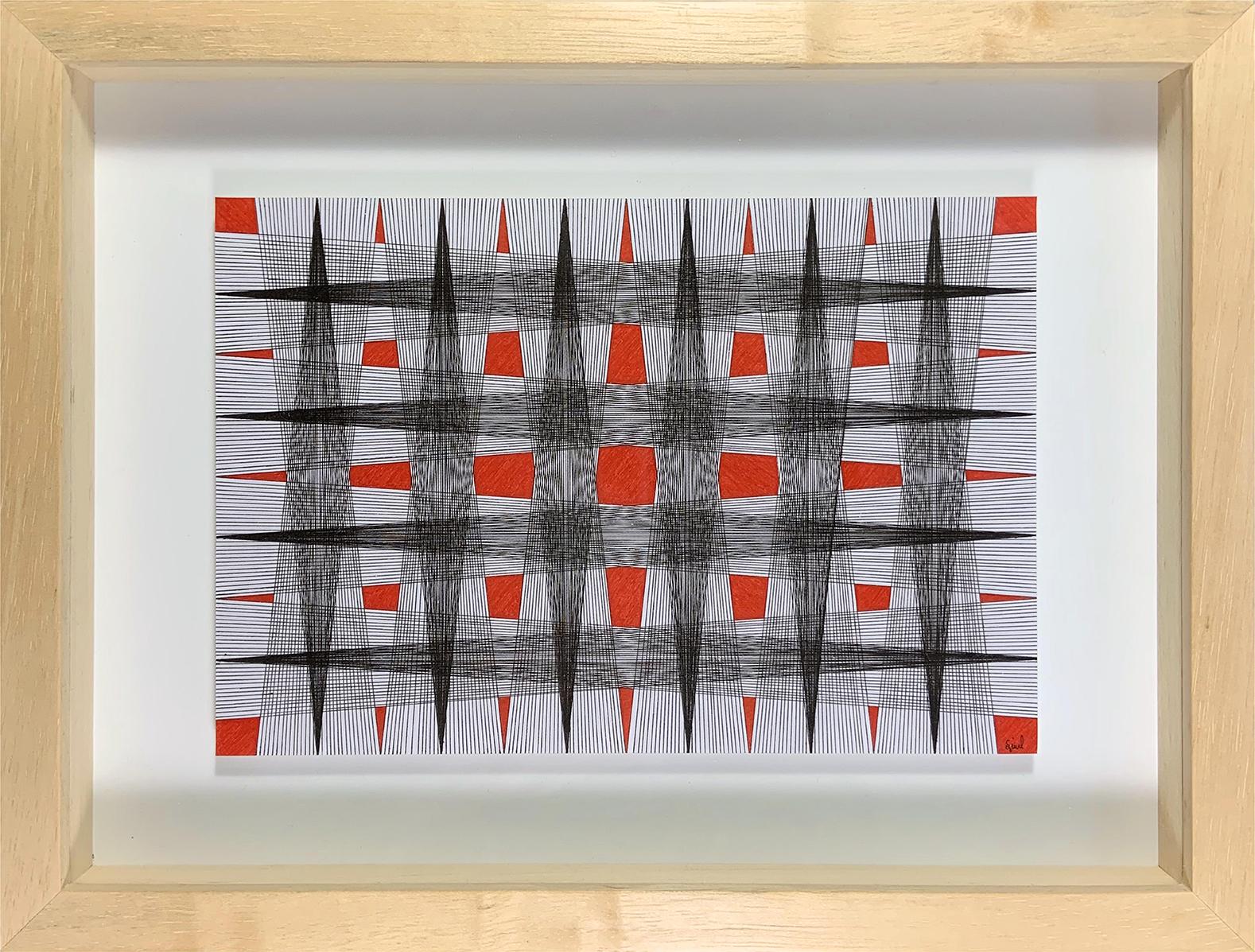Bloques Desalineado 2, Espejo, and Regular. Abstract Drawings For Sale 6