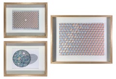 Picos Tercio, Esfera transparencia 3 und Cubos Transparencia 3. Zeichnungen