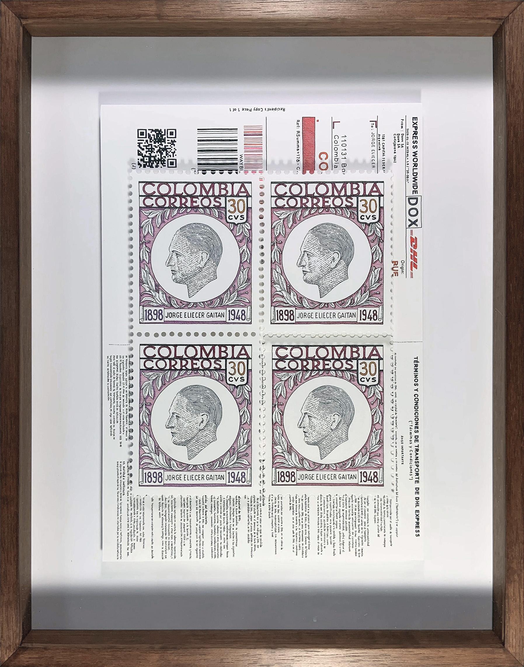 Set of 3 Stamps. Framed. From The Series Terms and Conditions For Sale 4