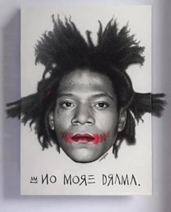 Jean Michel Basquiat Portrait. From the Series Maestros