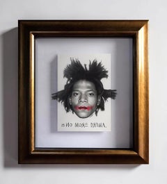 Jean Michel Basquiat Portrait. From the Series Maestros