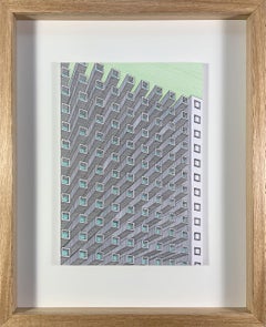 Bloques Huecos 3, Isodomo Bloques, Picos Tercio Triptychon. Abstrakte Zeichnungen