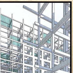 Estructura Gradual Doble. De la serie Las ilusiones de la línea