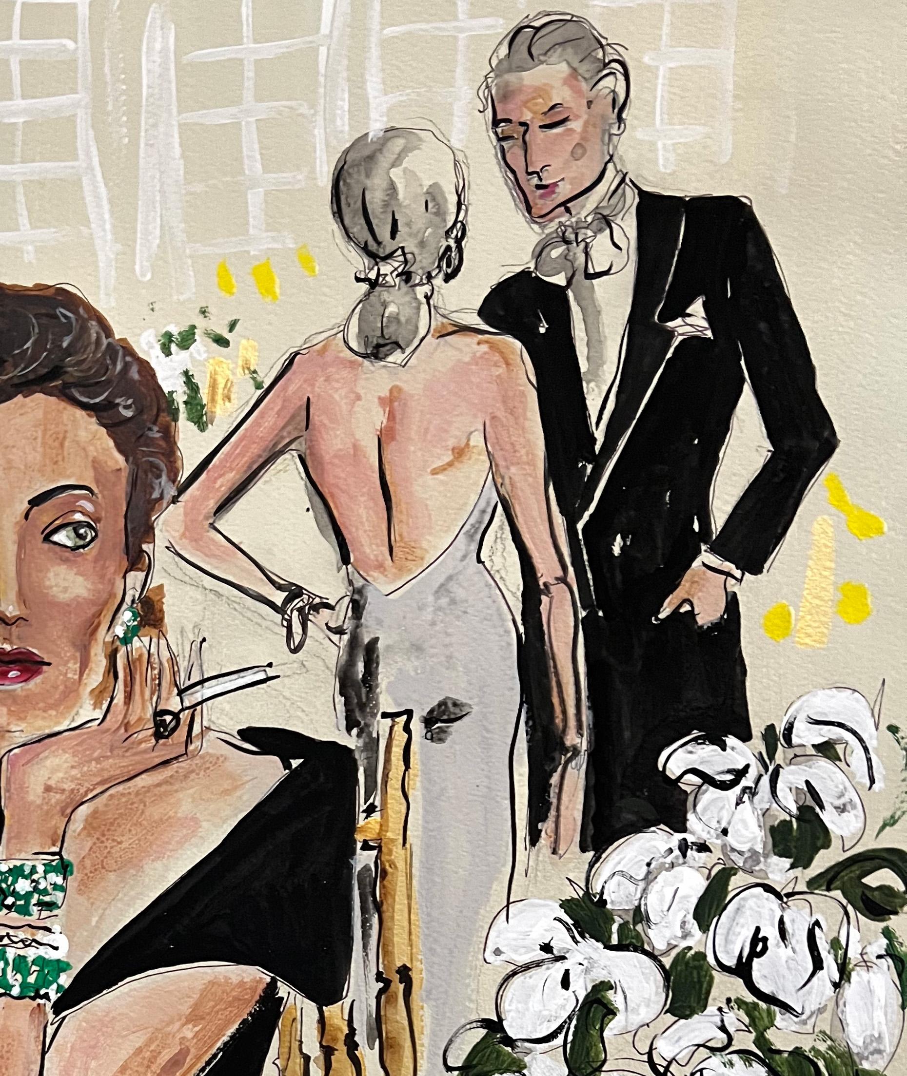 The Benefizgala (Zeitgenössisch), Art, von Manuel Santelices
