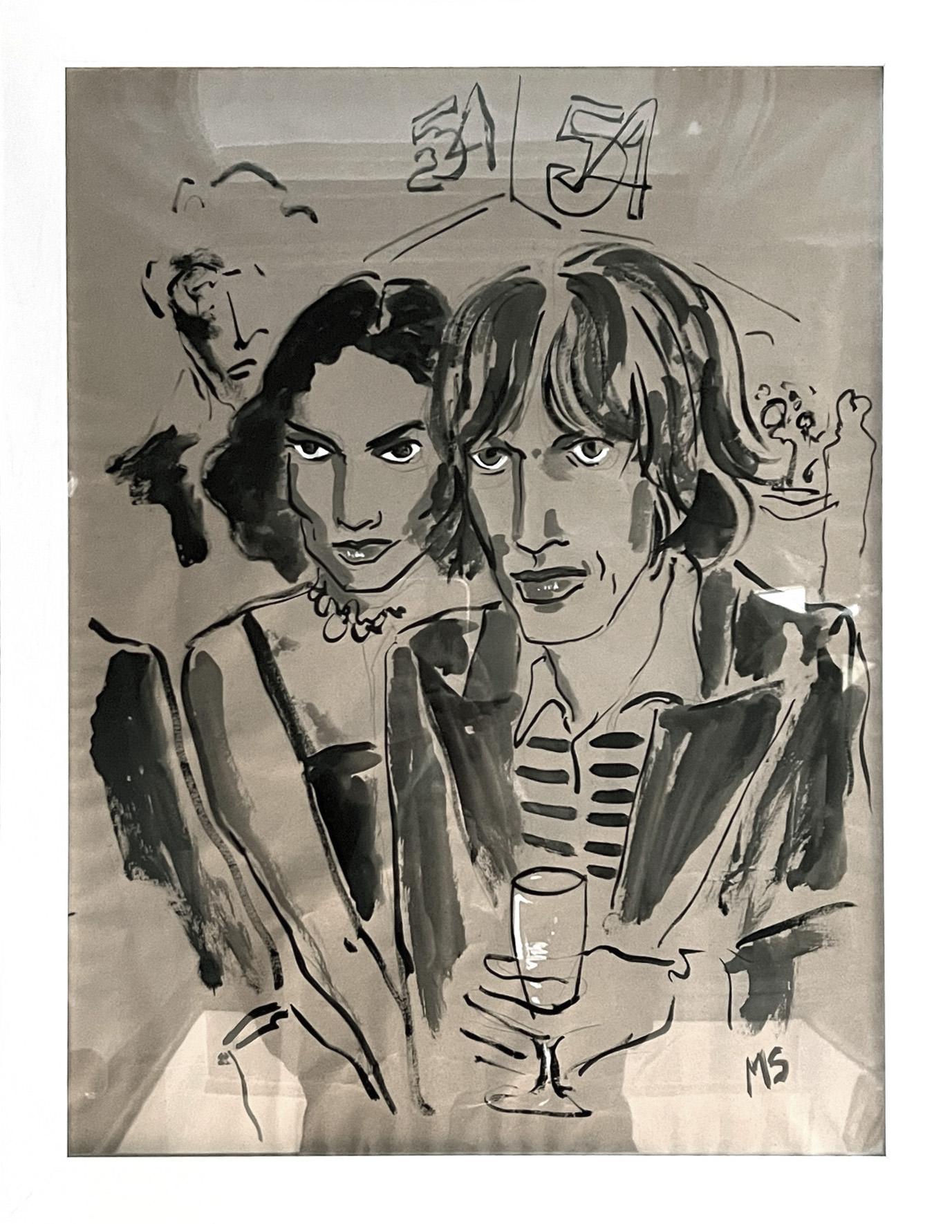 Movies, TV and magazines are constant source of inspiration. Fame, as fleckring and shallow it can be sometimes, is very intriguing to him.

The worlds of fashion, society and pop culture are captured in the illustrations, paintings and watercolors