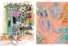 Summer House and Marie Antoinette Shoes, Versailles. From the Interiors series