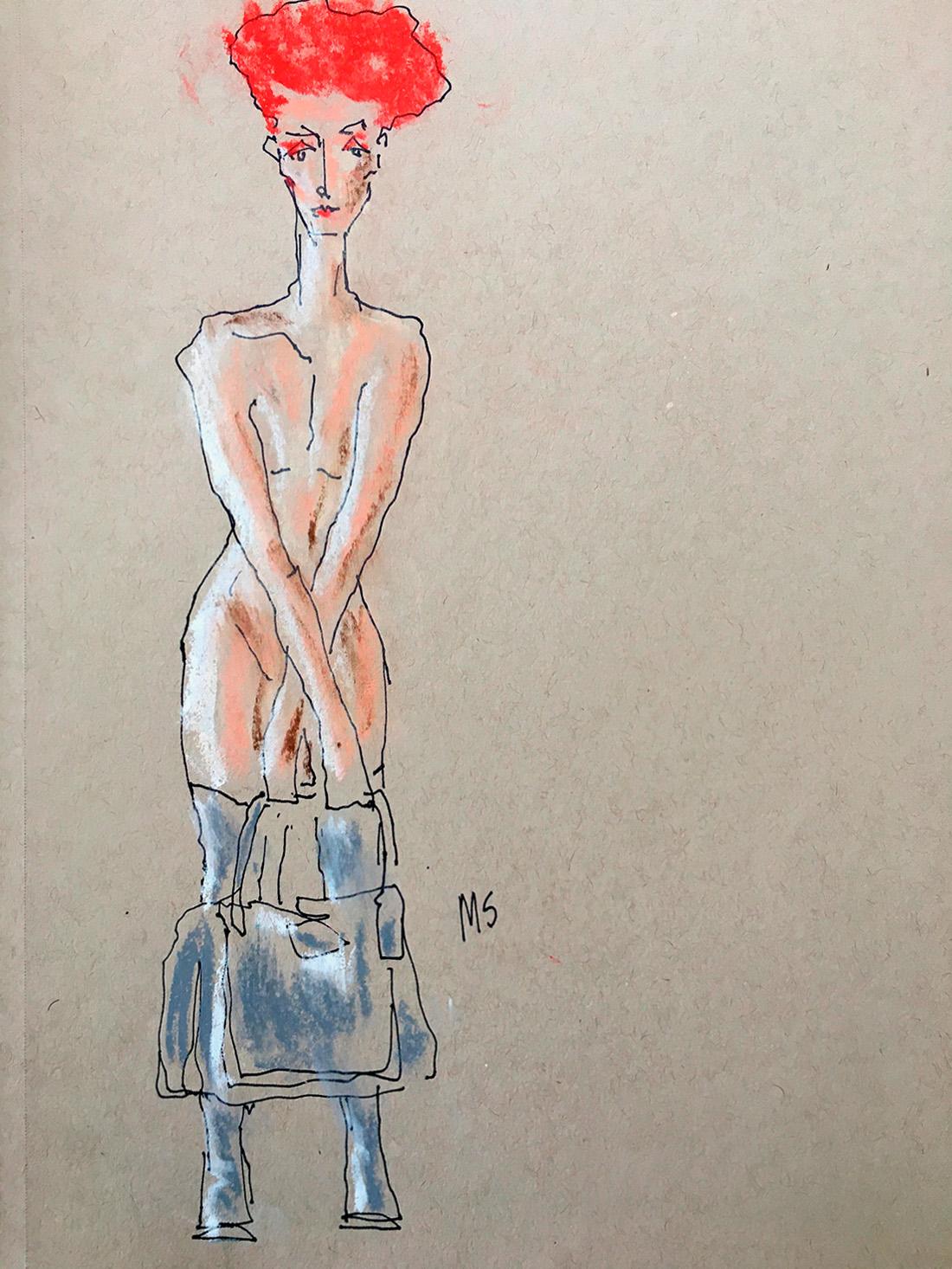 Balenciaga otoño, Proenza Schouler y Vetements otoño, Tríptico - Art de Manuel Santelices