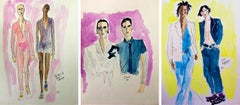 Ludovic de Saint Sernin, Dior und Sies Marjan, Triptychon