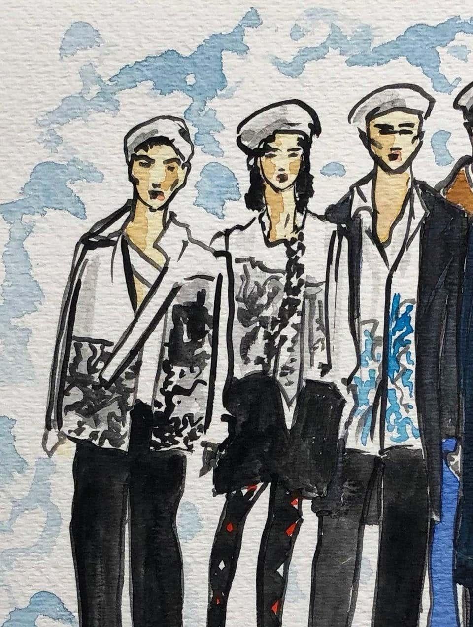 Prada pour l'automne et Olivier Rousteing et sa collection, Diptyque - Contemporain Art par Manuel Santelices