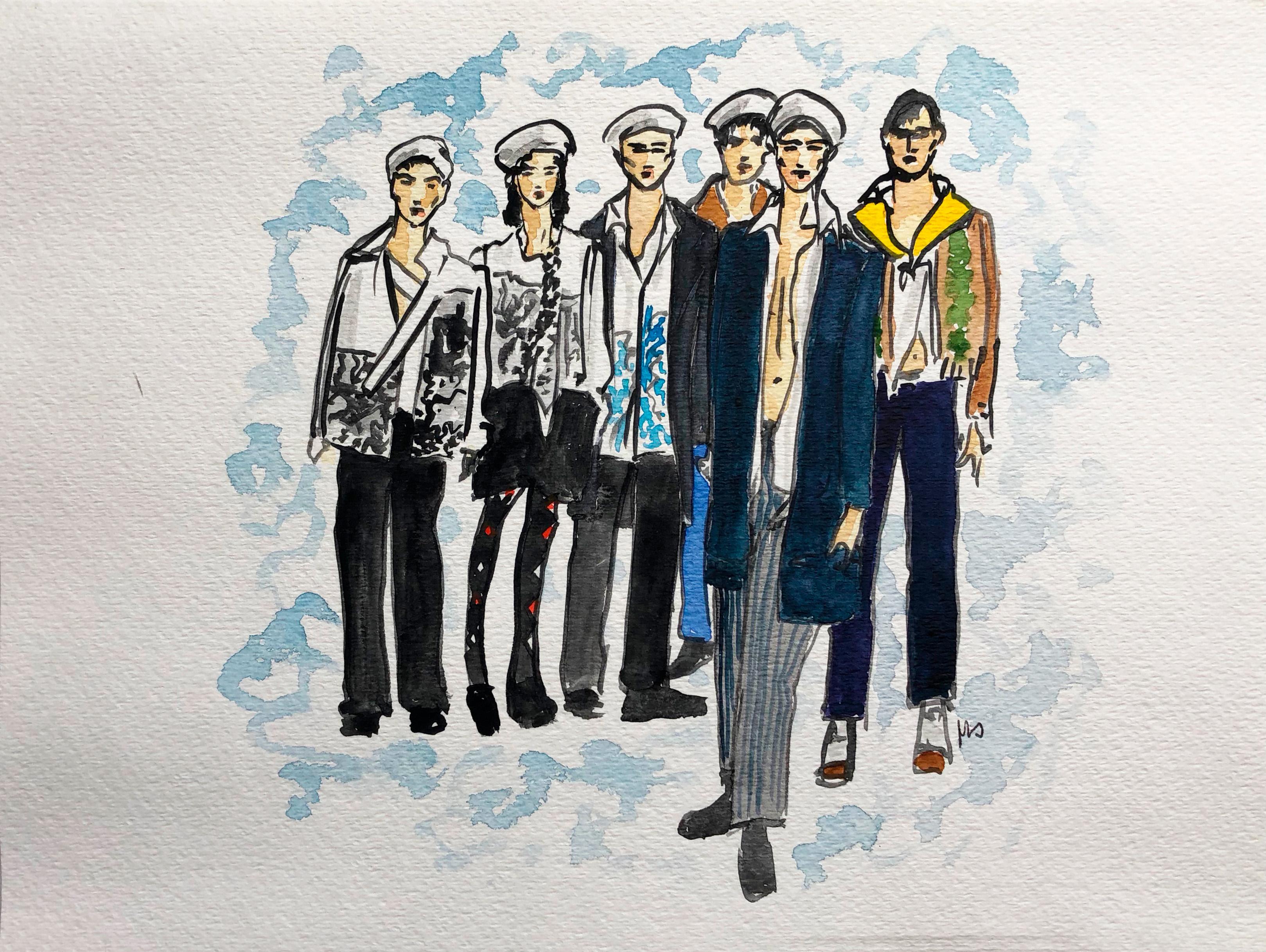 Prada pour l'automne et Olivier Rousteing et sa collection, Diptyque - Art de Manuel Santelices