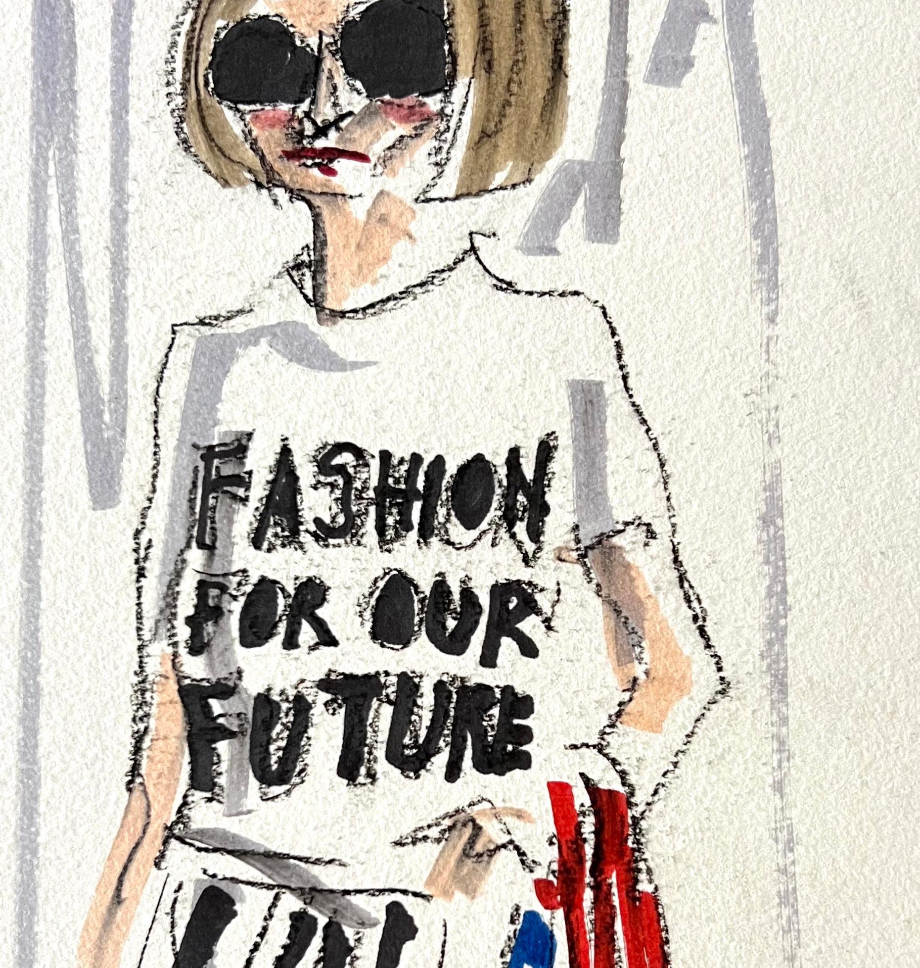 L'artiste couvre les collections new-yorkaises depuis plus de 16 ans et a interviewé, en tant que journaliste, plusieurs créateurs de mode et personnalités pour différentes publications. Il aime le plaisir, l'art et la beauté du secteur de la