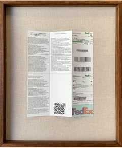 GUIA FEDEX et DHL. Suivi, Diptyque. De la série Conditions générales