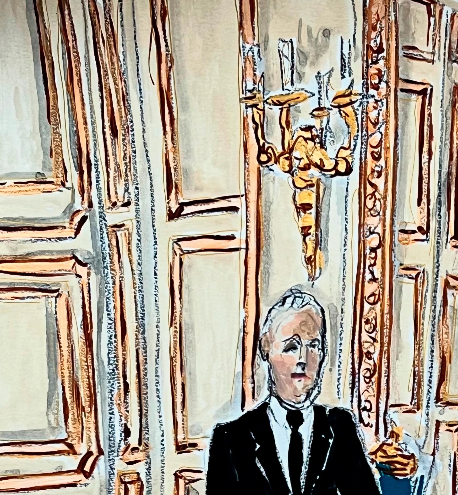 Givenchy in Paris. From the Fashion series - Art by Manuel Santelices