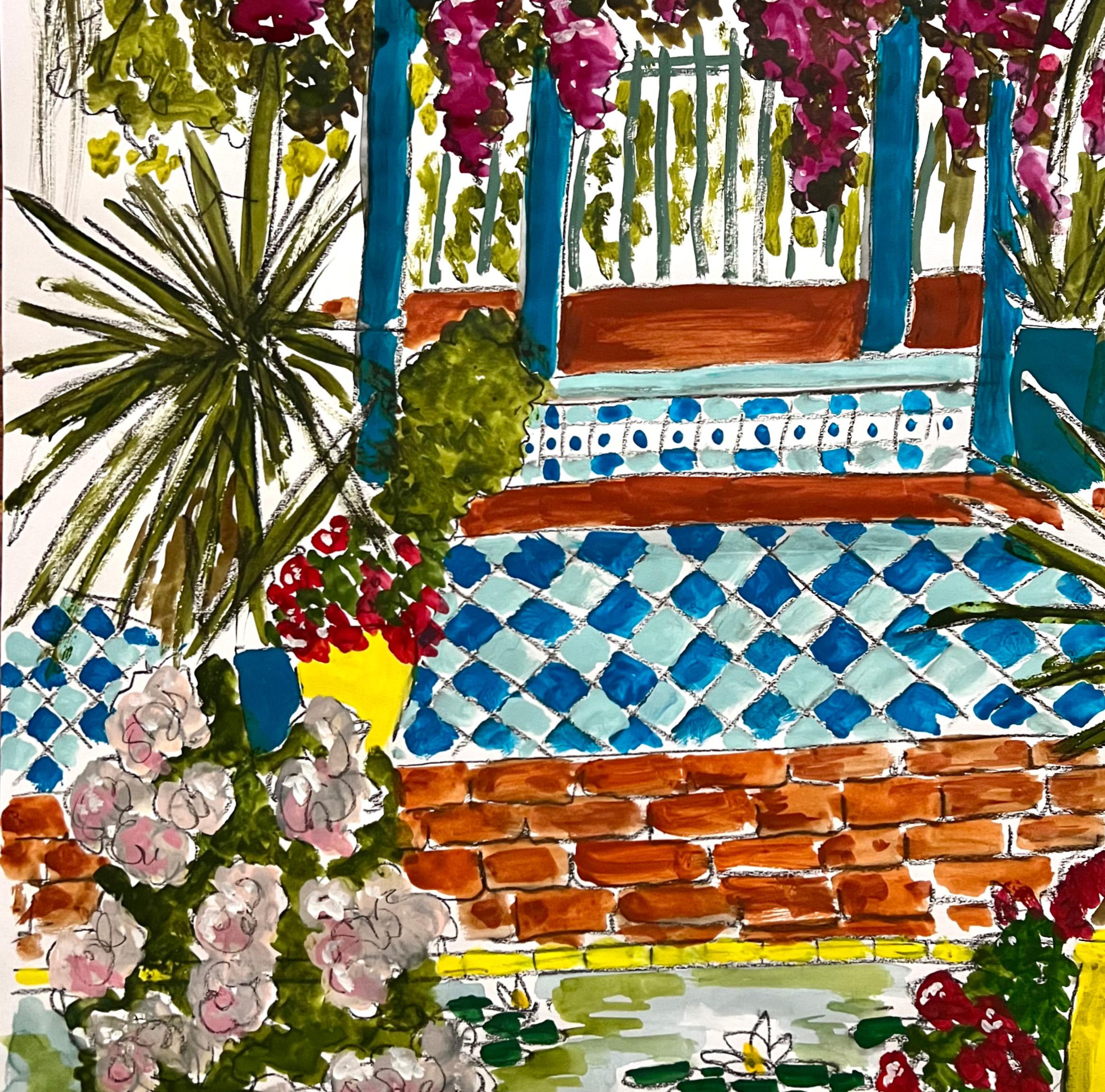 I Giardini di Majorelle. Dalla serie Interiors - Art Contemporaneo di Manuel Santelices