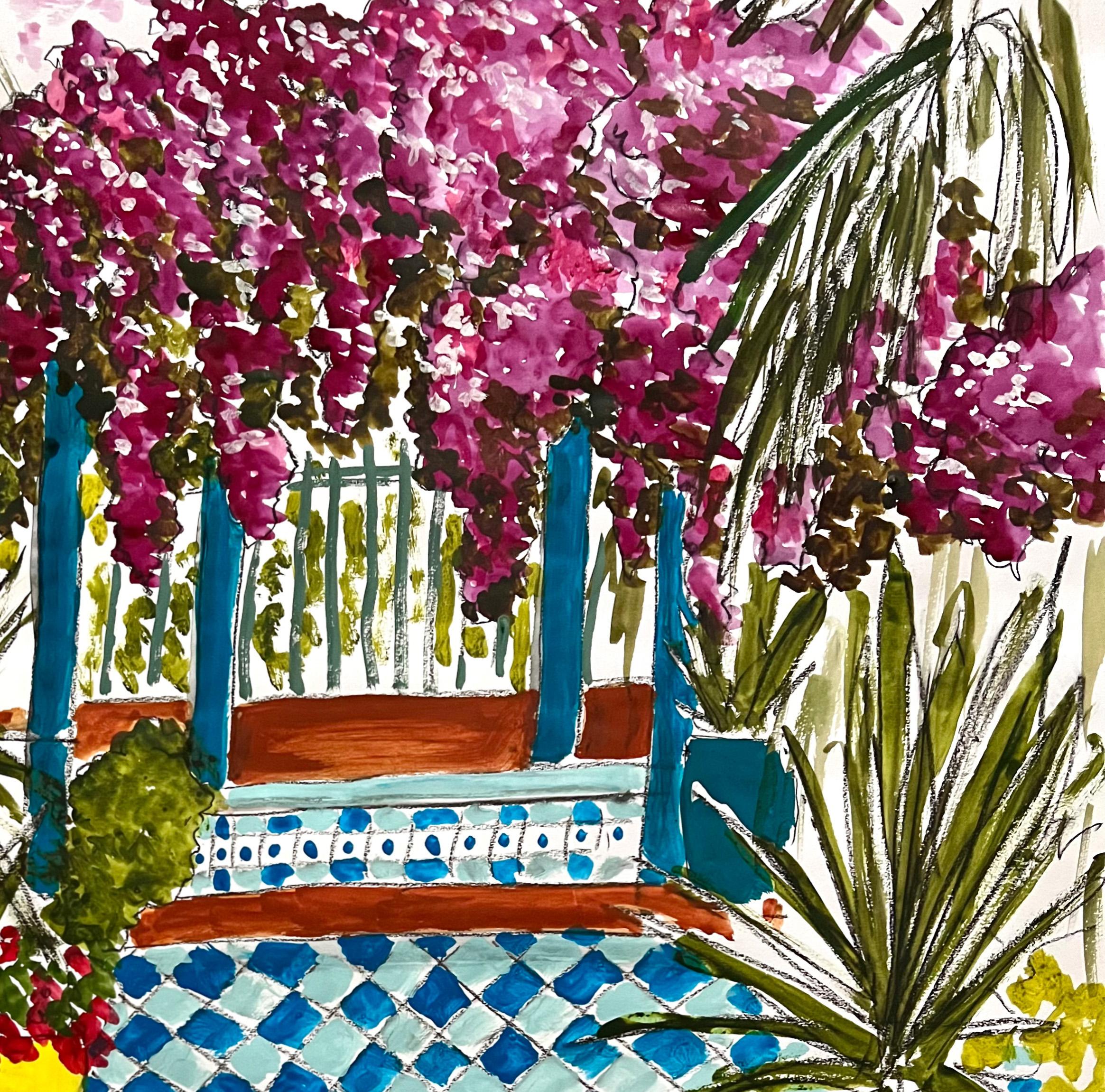 I Giardini di Majorelle. Dalla serie Interiors - Art di Manuel Santelices