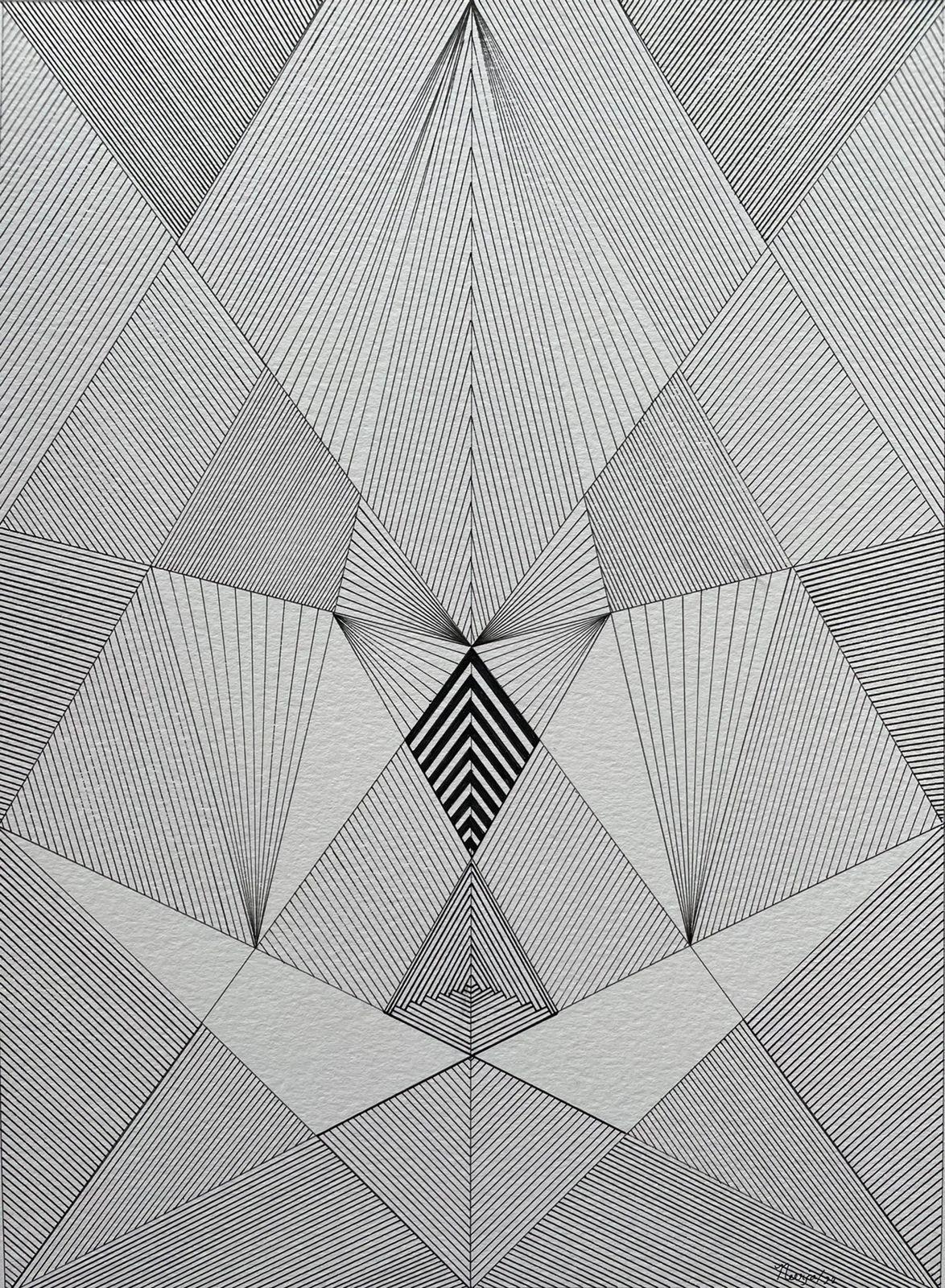 Die Reise ins Innere 74. Aus der Serie Die innere Reise – Art von Neerja Chandna Peters
