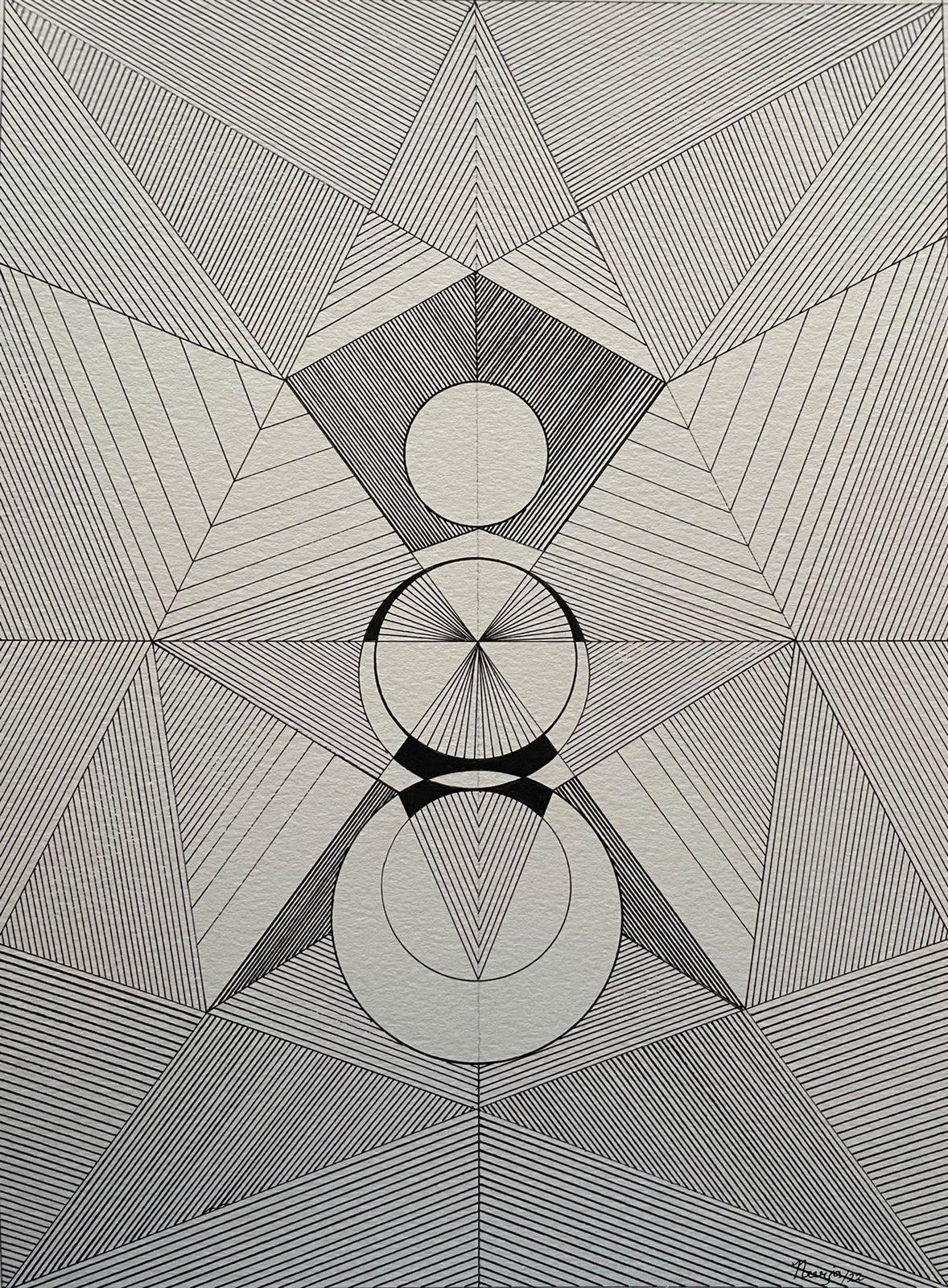 Die Reise innerhalb der 75. Aus der Serie Die innere Reise – Art von Neerja Chandna Peters