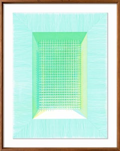 Fig. 9 BASE VERDE et NARANJA, Diptyque De la série The Dibujar el Tiempo