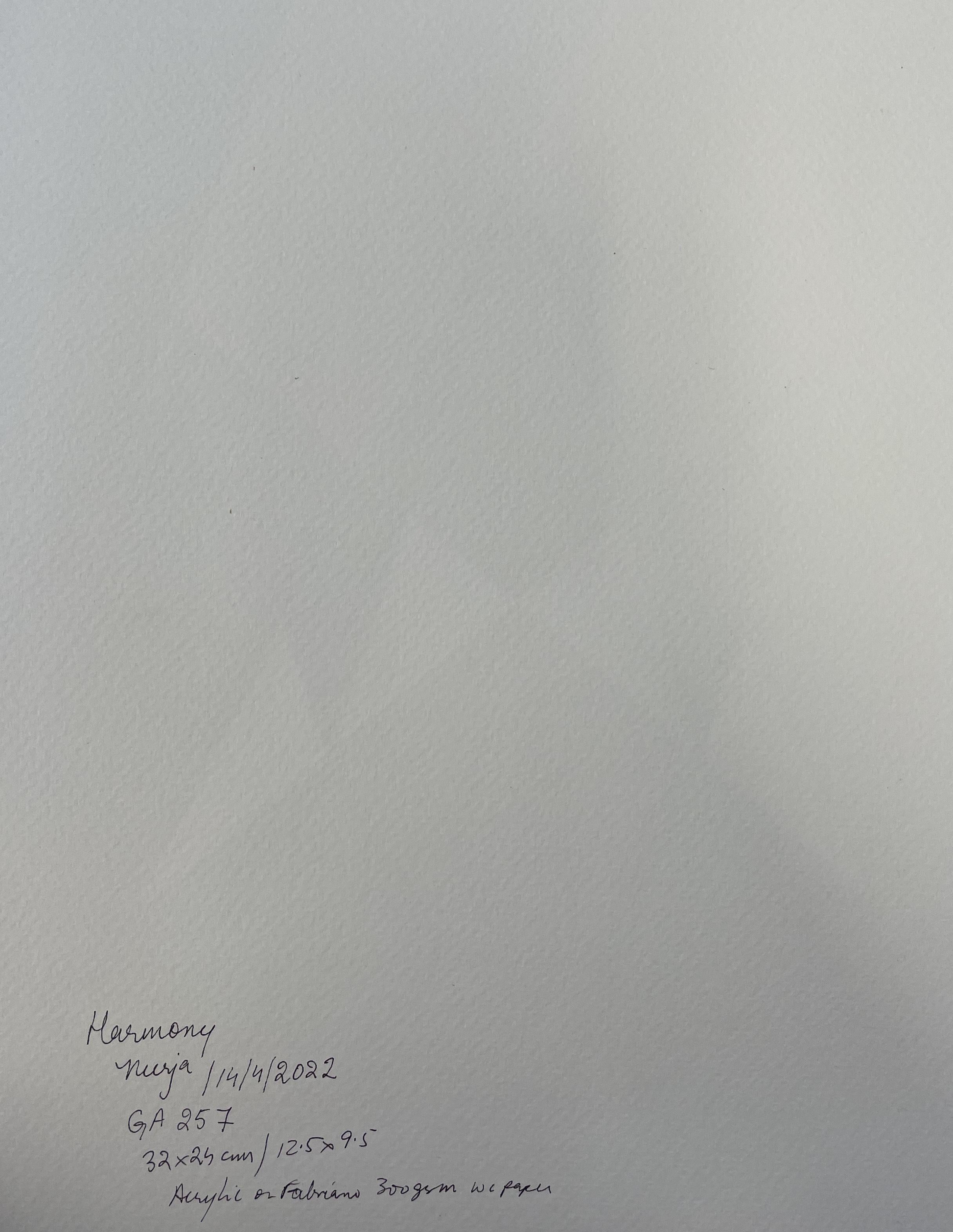 Luminosità e armonia, Dittico. Opere su carta in vendita 2