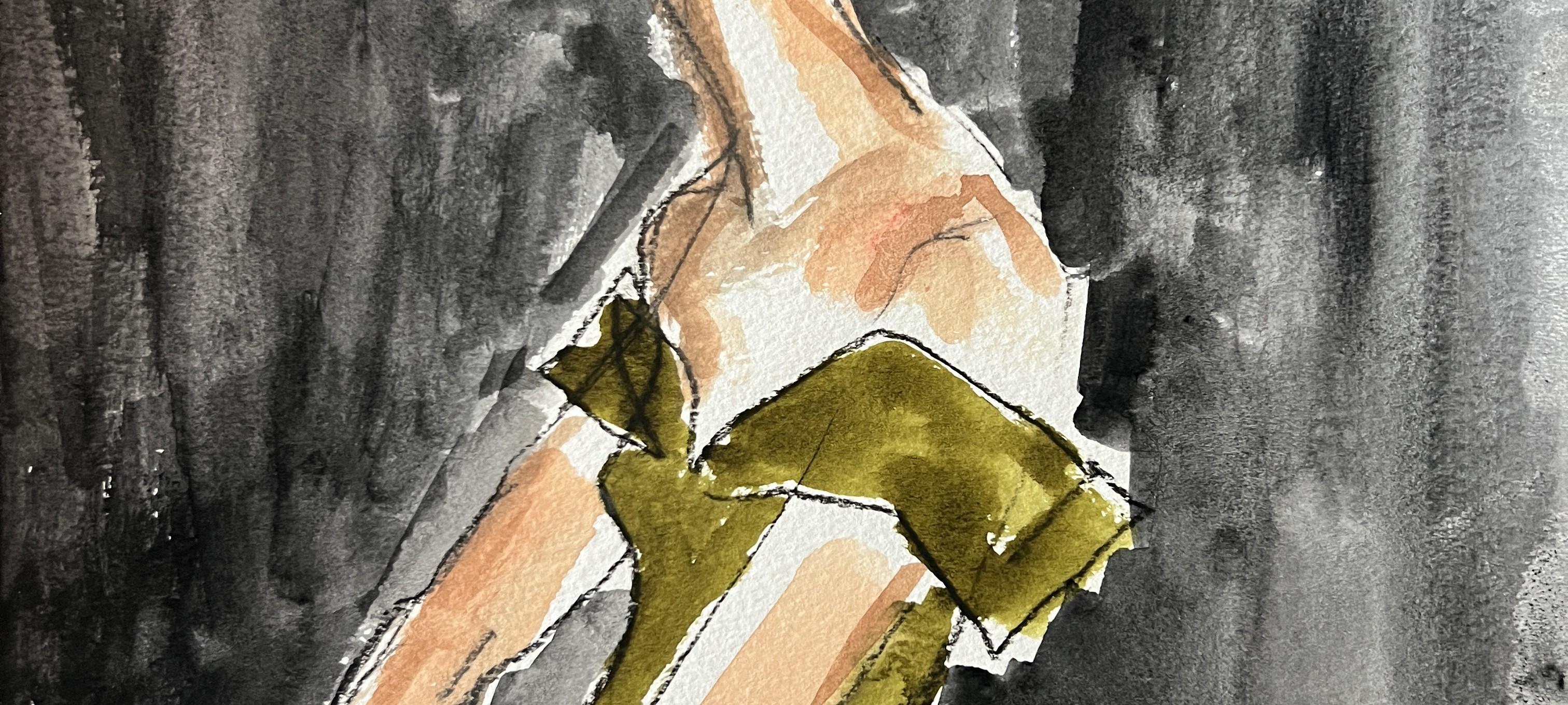 Charles James. Dalla serie Fashion - Art Contemporaneo di Manuel Santelices
