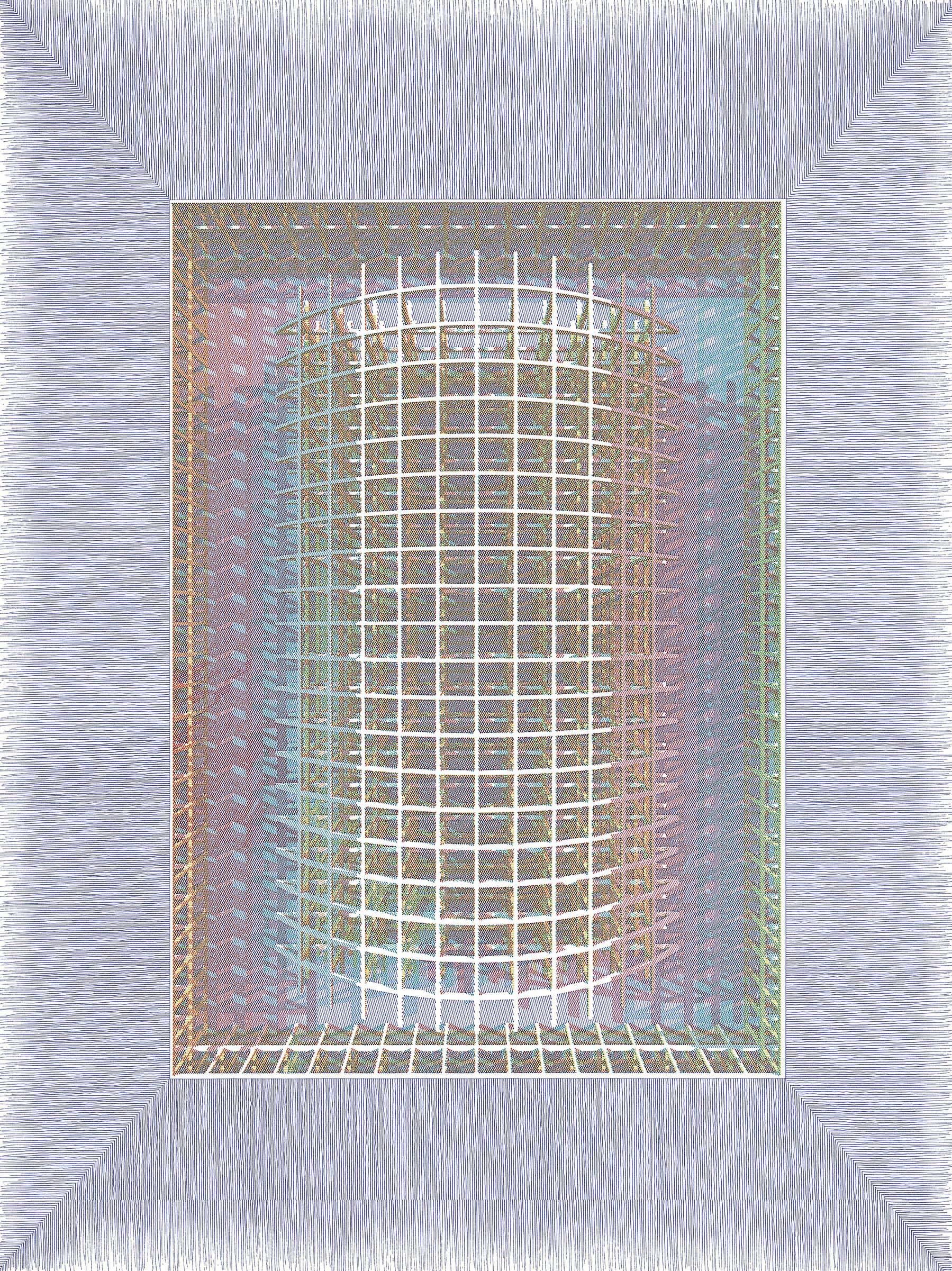 Abb. 7 BASE MORADO. Aus der Serie Dibujar el Tiempo – Art von Rodrigo Spinel 