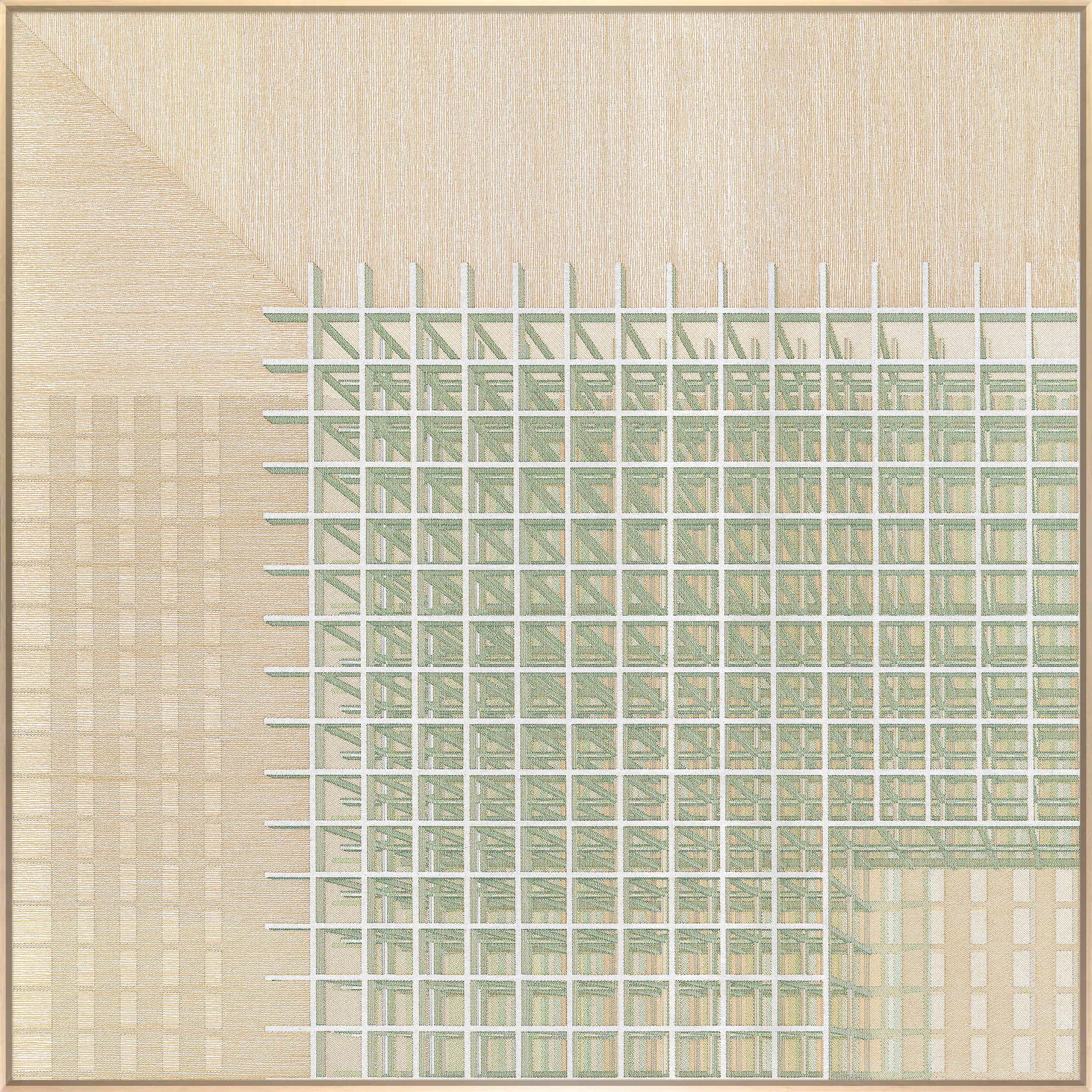 Rodrigo Spinel  Abstract Drawing – Abb. 4 Primavera. Aus der Serie Dibujar el Tiempo