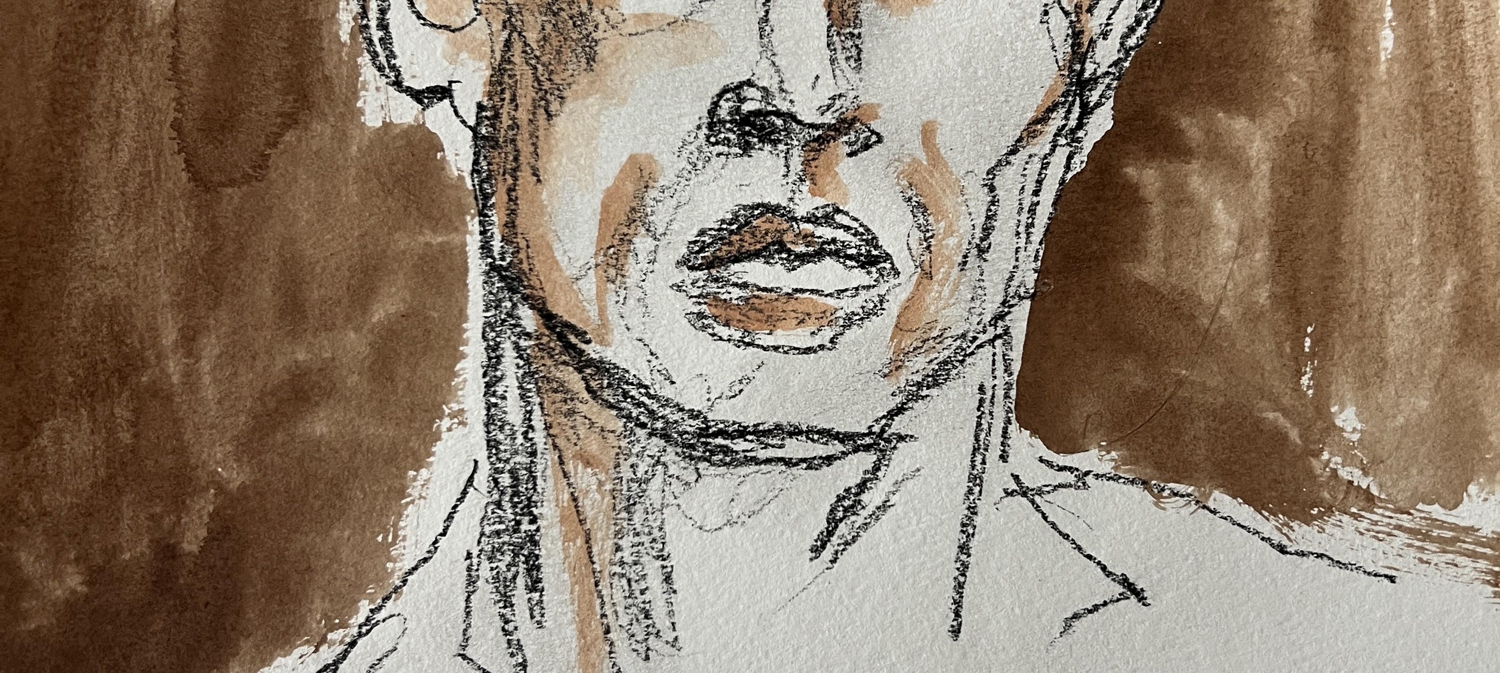 Movies, TV and magazines are constant source of inspiration. Fame, as fleckring and shallow it can be sometimes, is very intriguing to him.

The worlds of fashion, society and pop culture are captured in the illustrations, paintings and watercolors