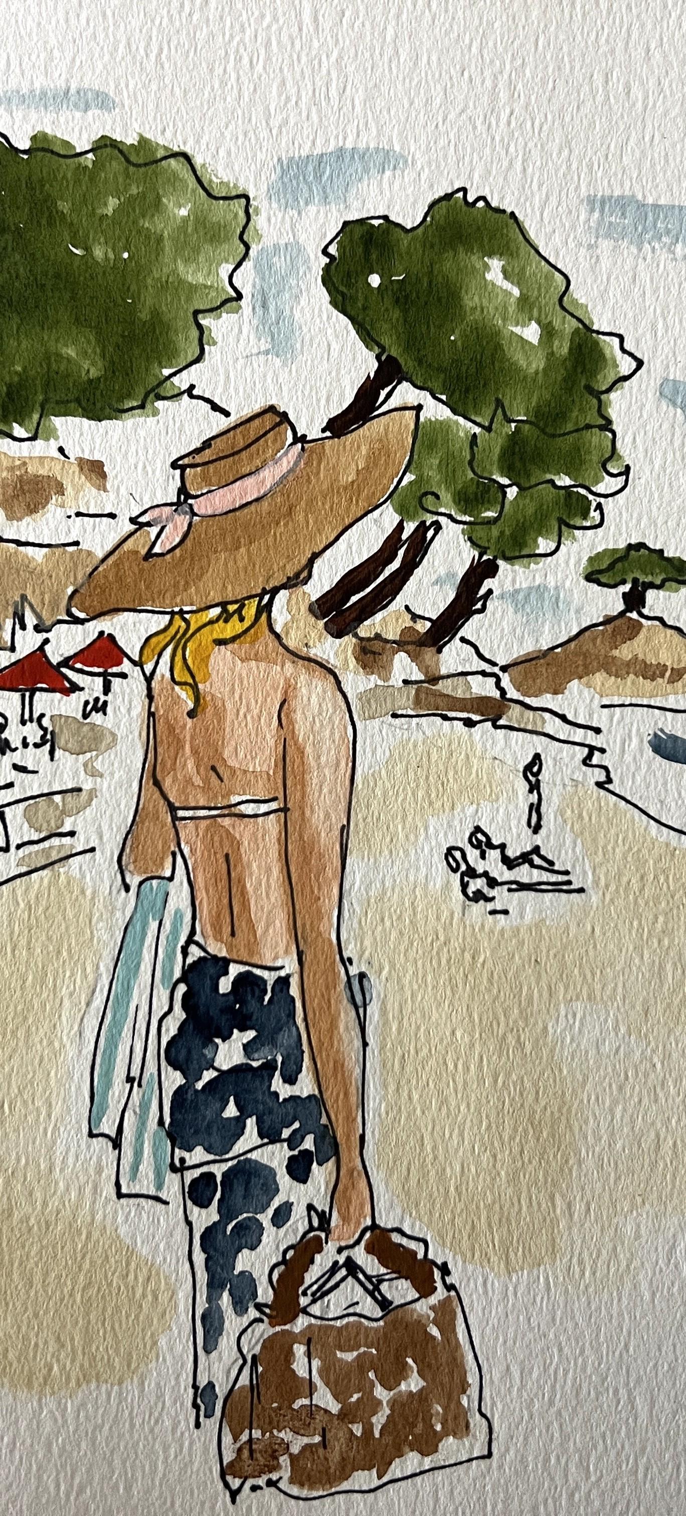 Zapallar. From Art, culture & society series - Contemporary Painting by Manuel Santelices