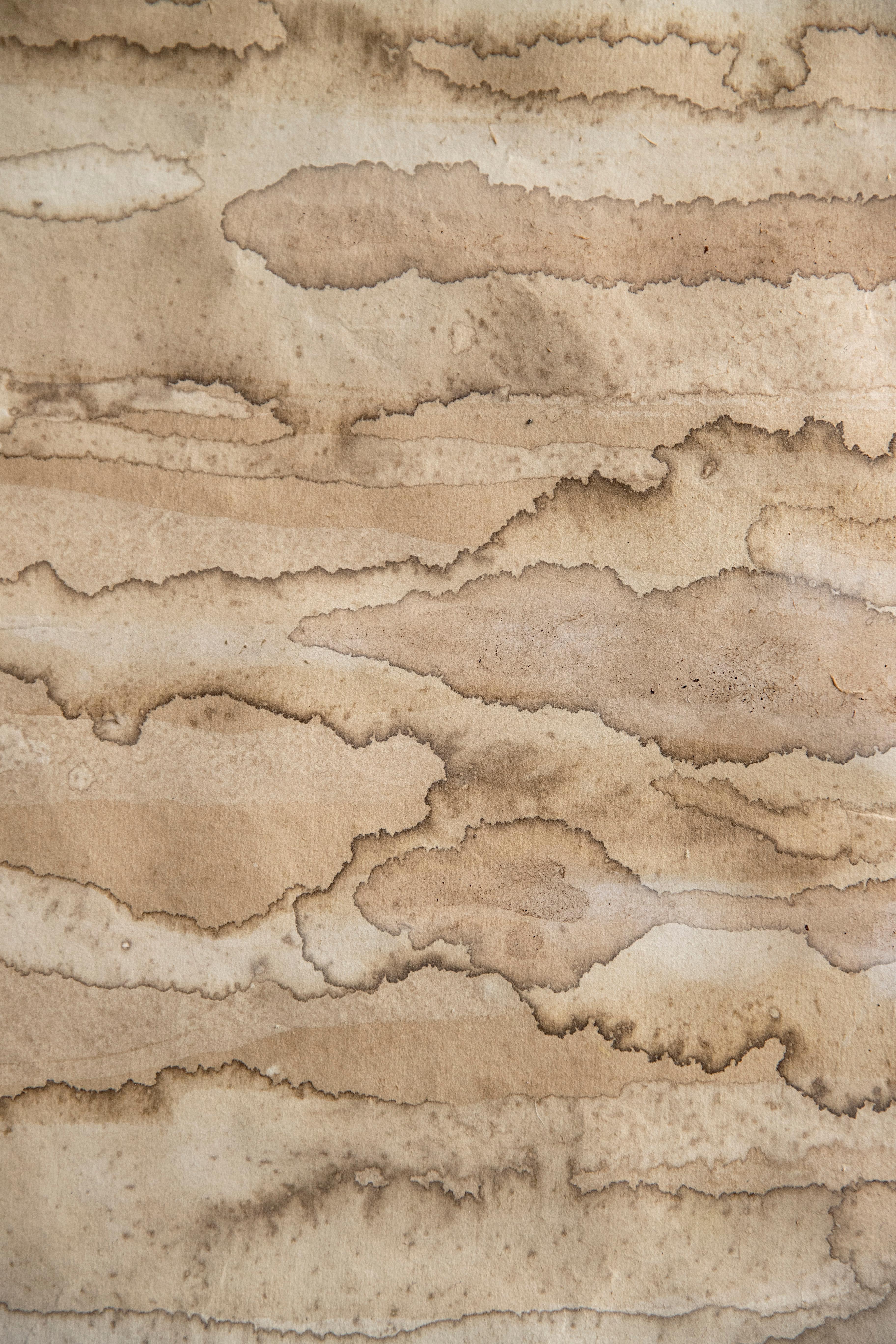 Die Versuchung ist immer groß, an die Stabilität zu glauben. Abstrakte Mischtechnik – Painting von On Hansen