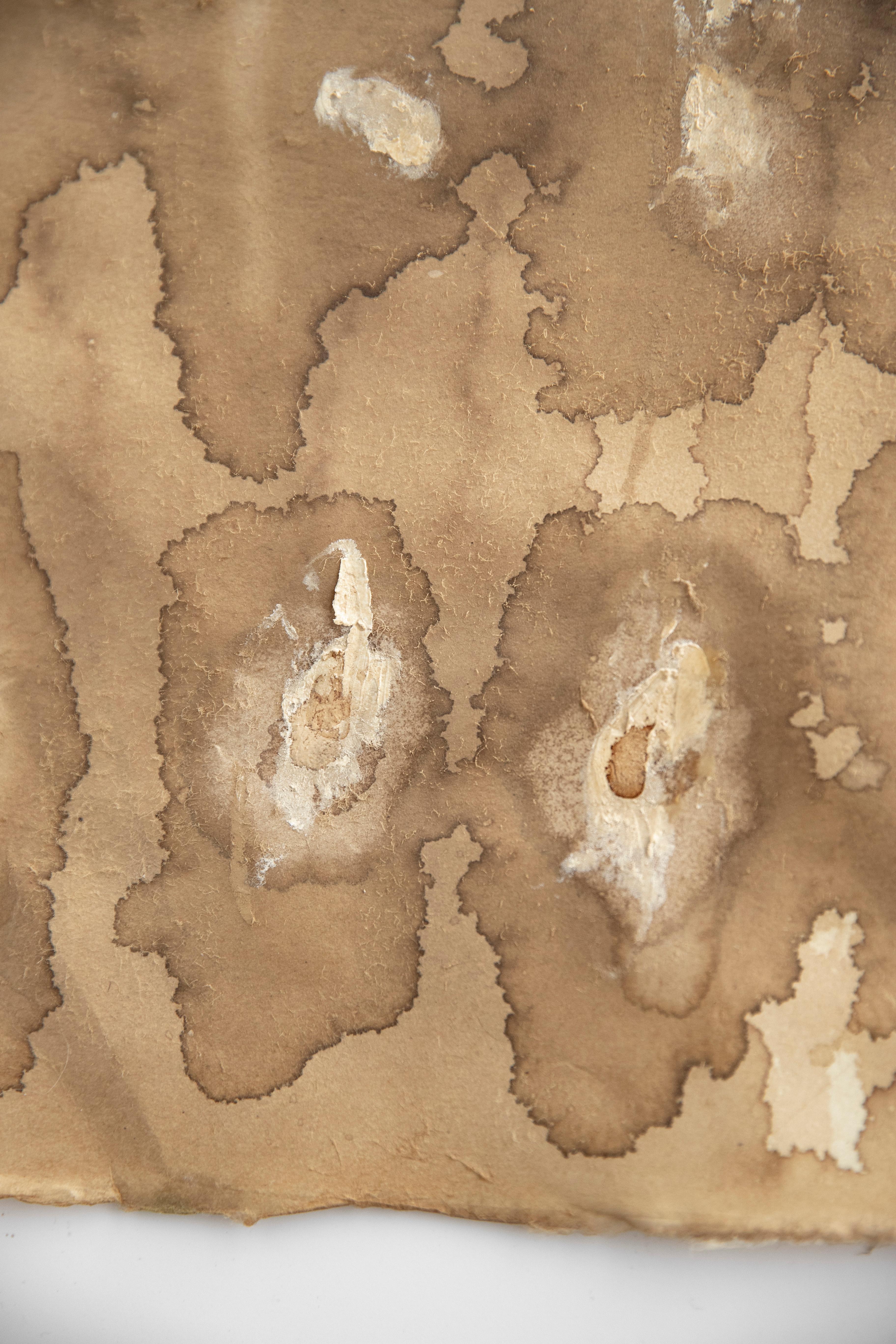 Consistency and existence. Abstract mixed media painting - Minimalist Painting by On Hansen