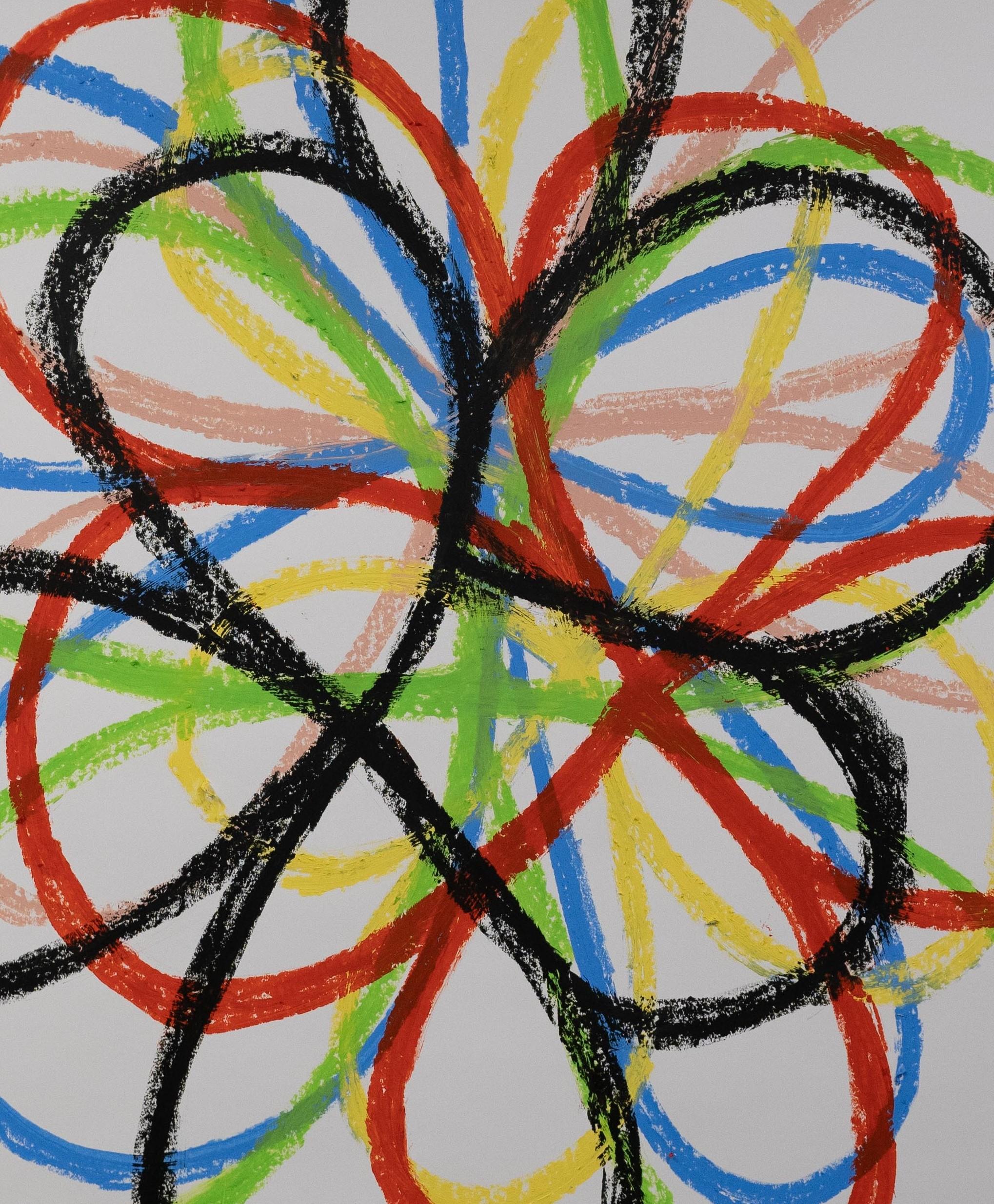 Untitled 4. From La materialidad del tiempo (The Materiality of Time) Series - Abstract Geometric Art by Juan Carlos Amador