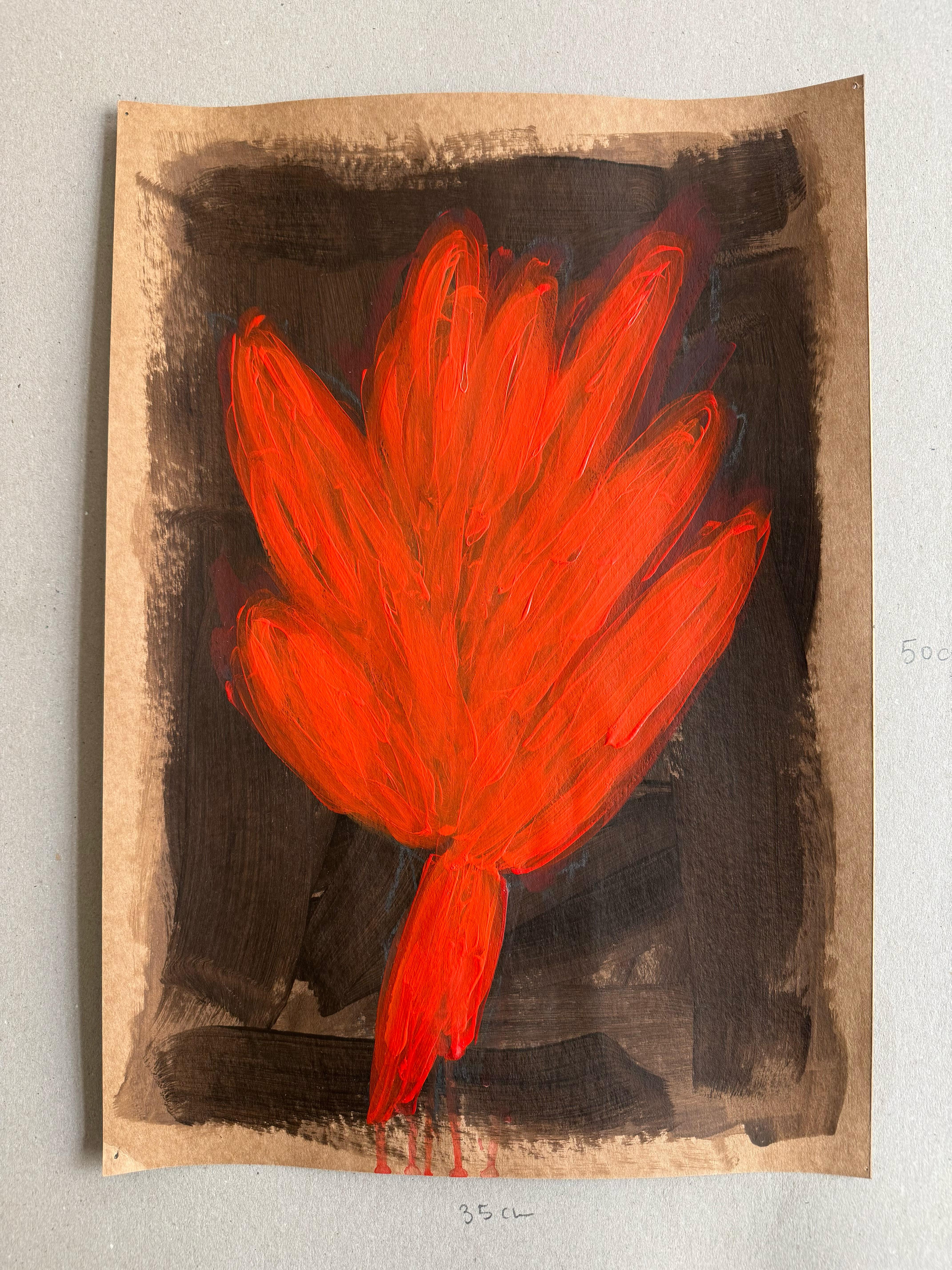 Bloom 20. Works on paper - Art by Rita Alaoui