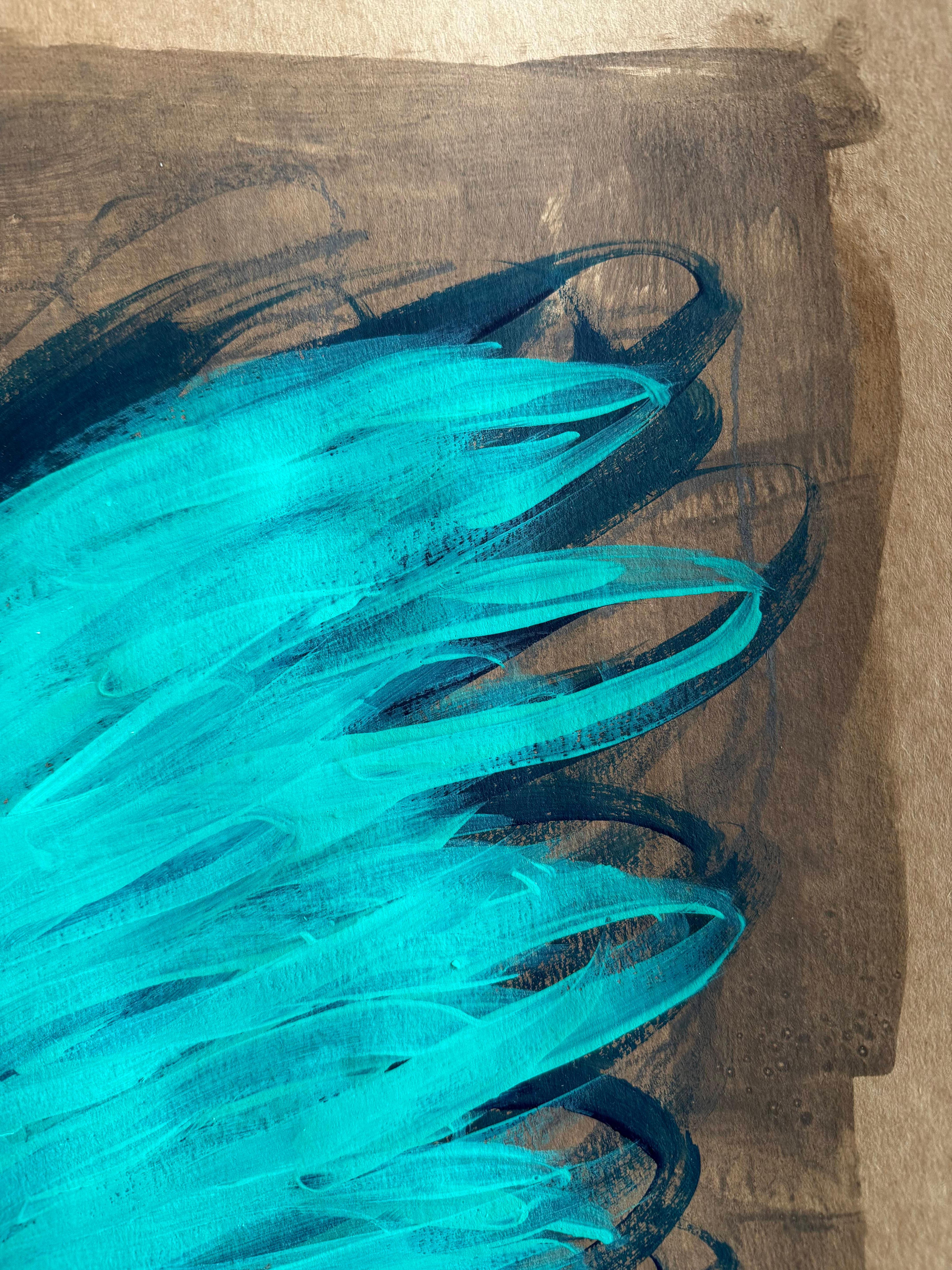 Bloom 21. Works on paper - Art Abstracto de Rita Alaoui