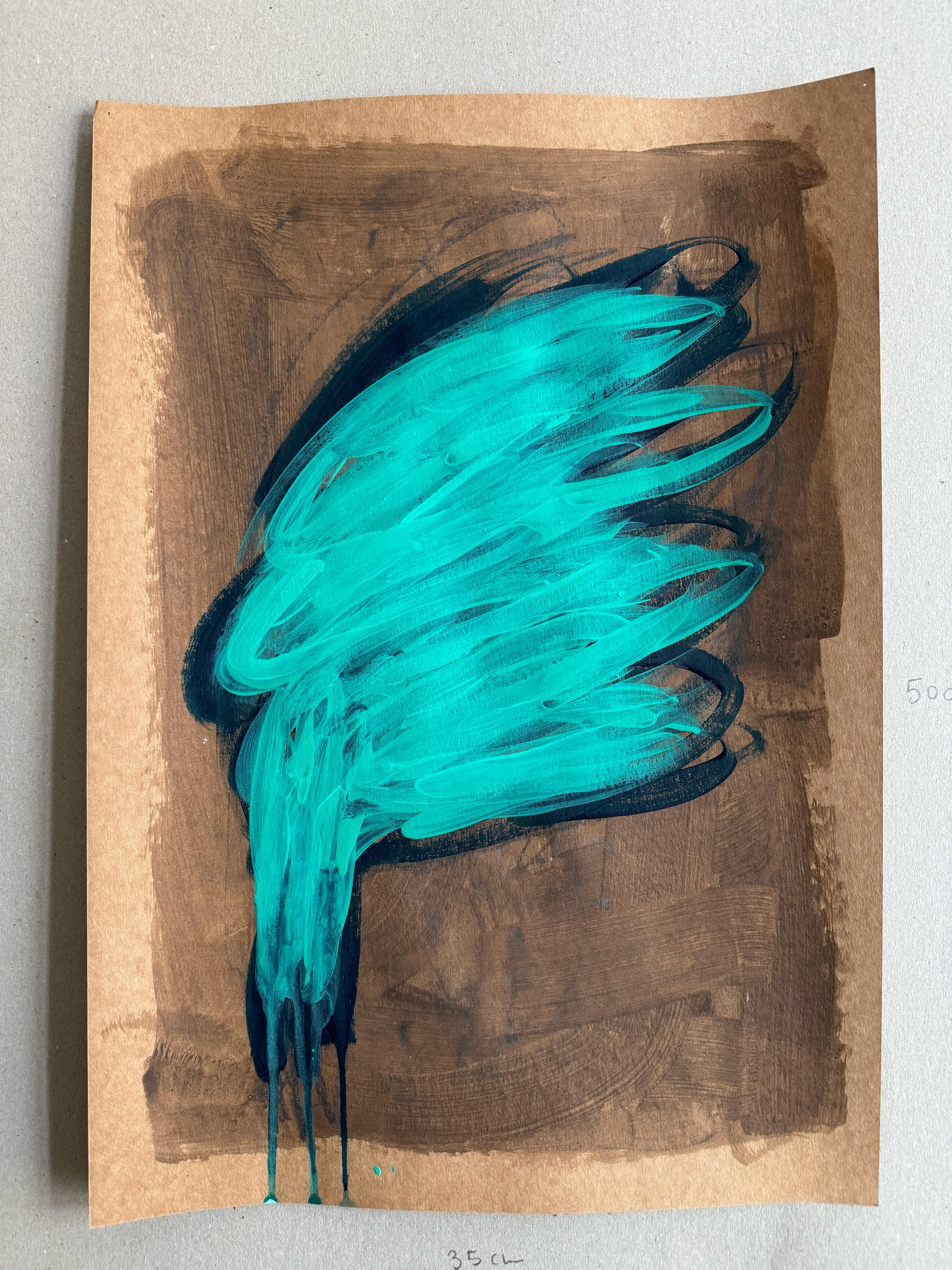 Bloom 21. Works on paper - Art de Rita Alaoui