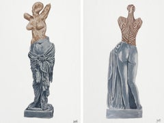 Double Standard 9 and 10 Diptych. From The Double Standard Series.