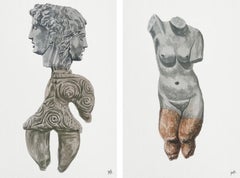 Díptico Doble Estándar 8 y 12. De la serie "Doble rasero".