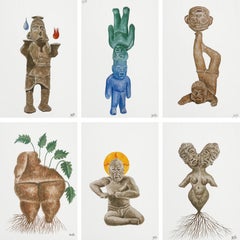 Doble Standard II Satz von 6 Kunstwerken. Aus der Reihe Die doppelte Norm.