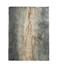 Yearning and Aeolian processes. Abstract mixed media paintings