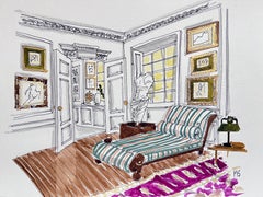 Bill Blass in New York. From the Interiors series