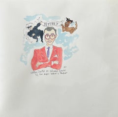 Il mercante d'arte Jeffrey Deitch protetto dai suoi angeli Warhol e Basquiat