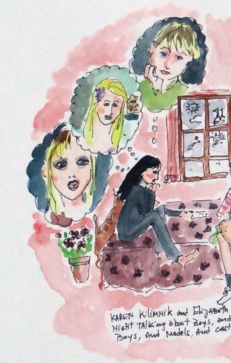 Filme, Fernsehen und Zeitschriften sind eine ständige Quelle der Inspiration. Ruhm, so flüchtig und oberflächlich er manchmal sein kann, fasziniert ihn sehr.

Die Welt der Mode, der Gesellschaft und der Popkultur wird in den Illustrationen, Gemälden