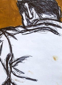 Pedro. Figurativo Acuarela y tinta sobre papel de archivo