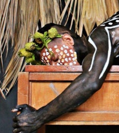 Sans titre  VI. Autoportrait.  Photographie couleur chair en édition limitée