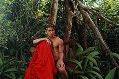 Selbstporträt, Ohne Titel VIII. Serie La Costilla Roja. Akt-Farbfotografie