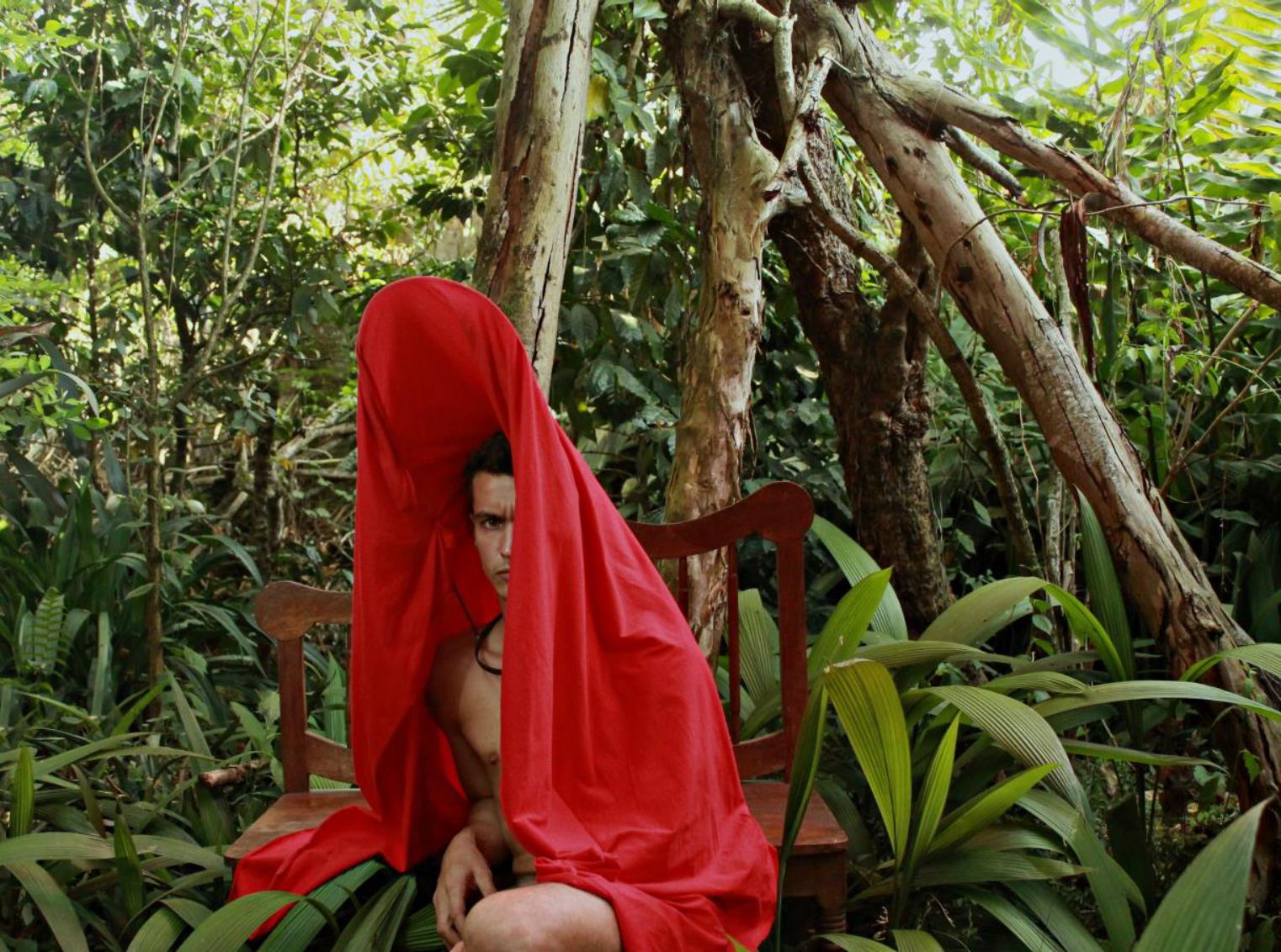 Jose Sierra Nude Photograph - Self Portrait Untitled X La Costilla Roja Series. Limited edition photograph