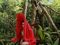 Selbstporträt ohne Titel X La Costilla Roja Serie. Limitierte Auflage eines Fotos