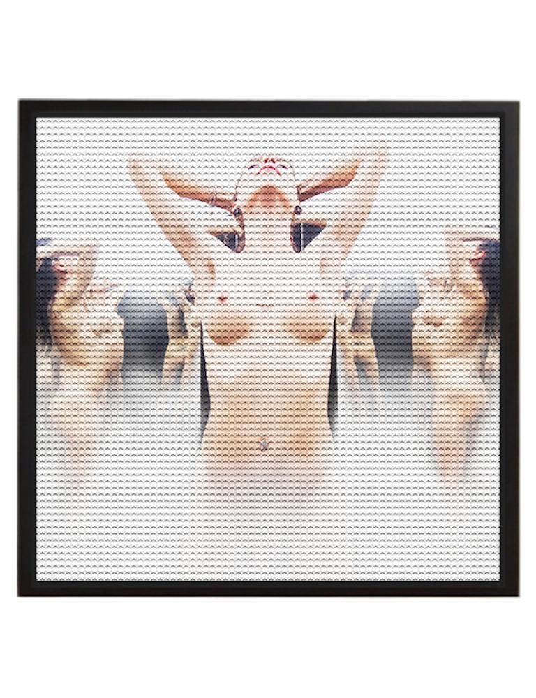 TooLess 5680, 3D Nude. Limited edition color photograph. Framed Lightbox